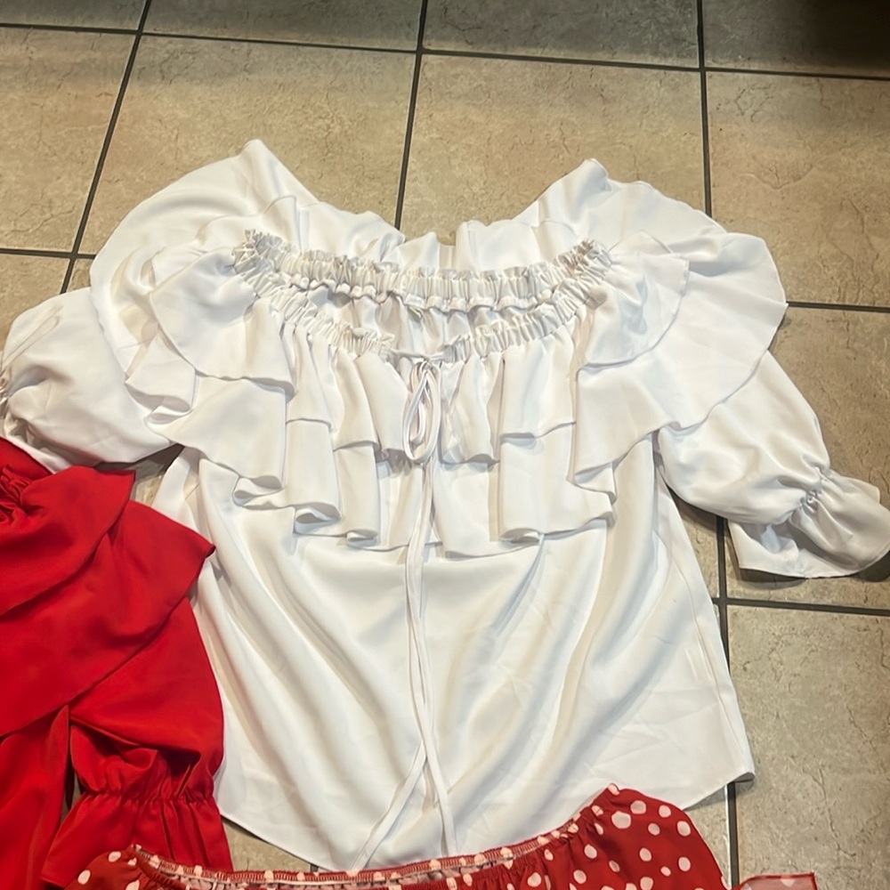 3 large off shoulder tops